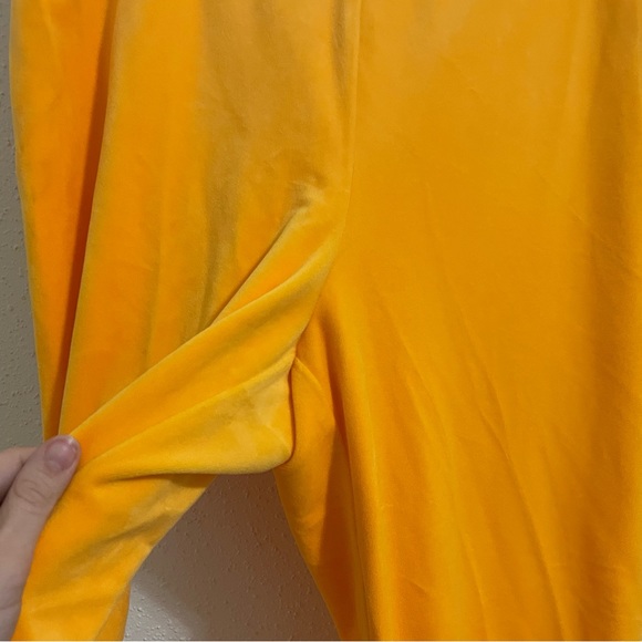 Juicy Couture x OLAY Sunny Yellow Velour Tracksuit Bottoms LIMITED EDITION - Picture 8 of 13